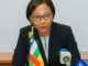 Mme Sylvie NOTEFE née BAIPO TEMON Ministre des Affaires Etrangères, de la Francophonie et des Centrafricains de l’Etranger