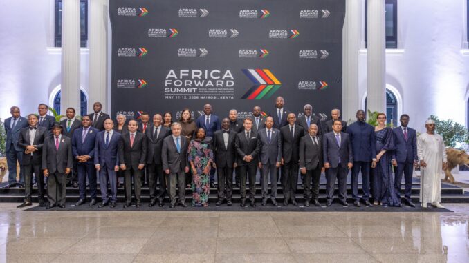 Africa Forward Nairobi 2026 – Emmanuel Macron et William Ruto lors du sommet Afrique-France