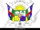 republique centrafricaine des armoiries 3d illustration wwwh1g