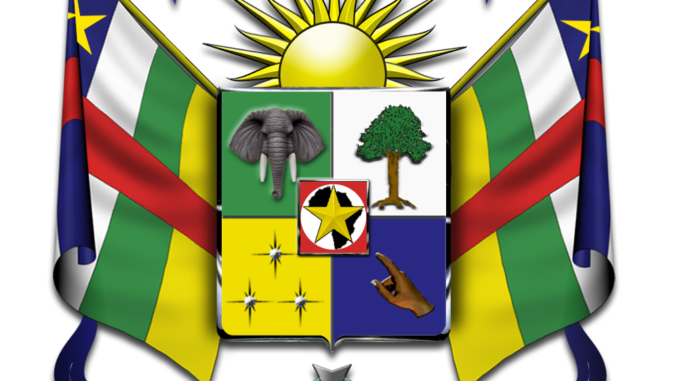 coat of arms of the central african republic new