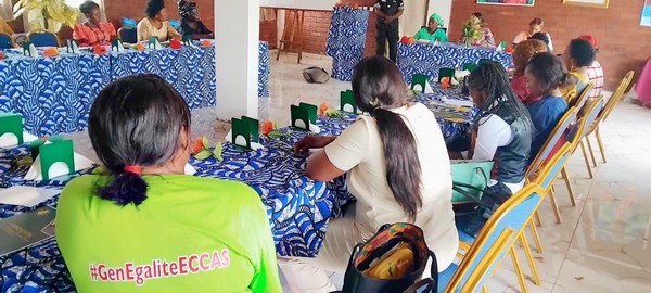 Centrafrique : le siège de la fondation Catherine SAMBA PANZA pour les femmes accueille l'Assemblée générale du mouvement GenEgaliteECCAS img 20260731 wa0050