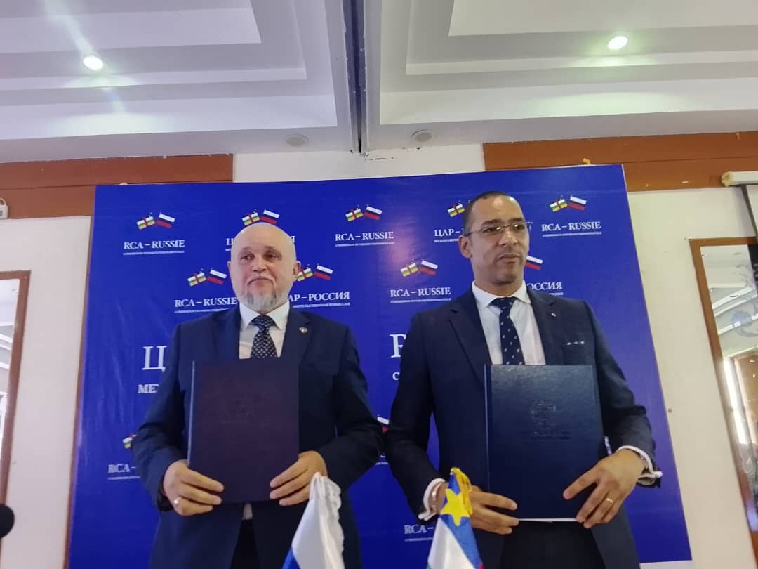 RCA-Russie : plusieurs accords pour soutenir le développement de la RCA ont été signés le 30 septembre 2026 à Bangui img 20261001 wa0010