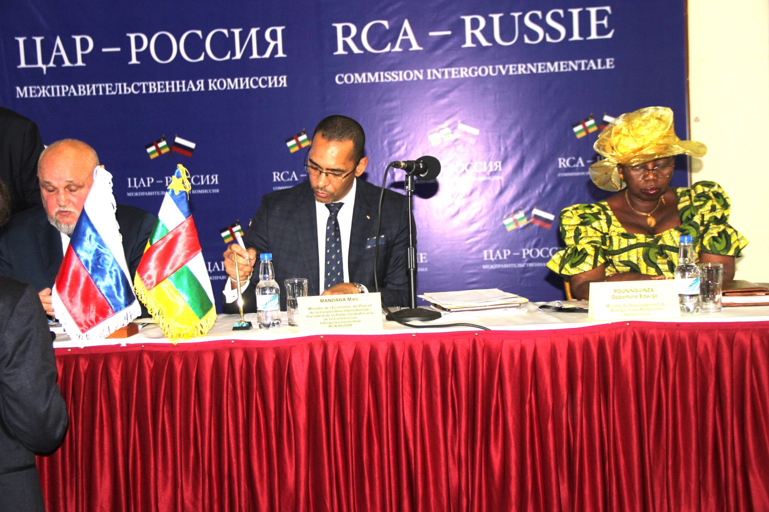 RCA-Russie : plusieurs accords pour soutenir le développement de la RCA ont été signés le 30 septembre 2026 à Bangui img 20261001 wa0011